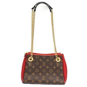 Surene BB Shoulder Bag Monogram canvas Red